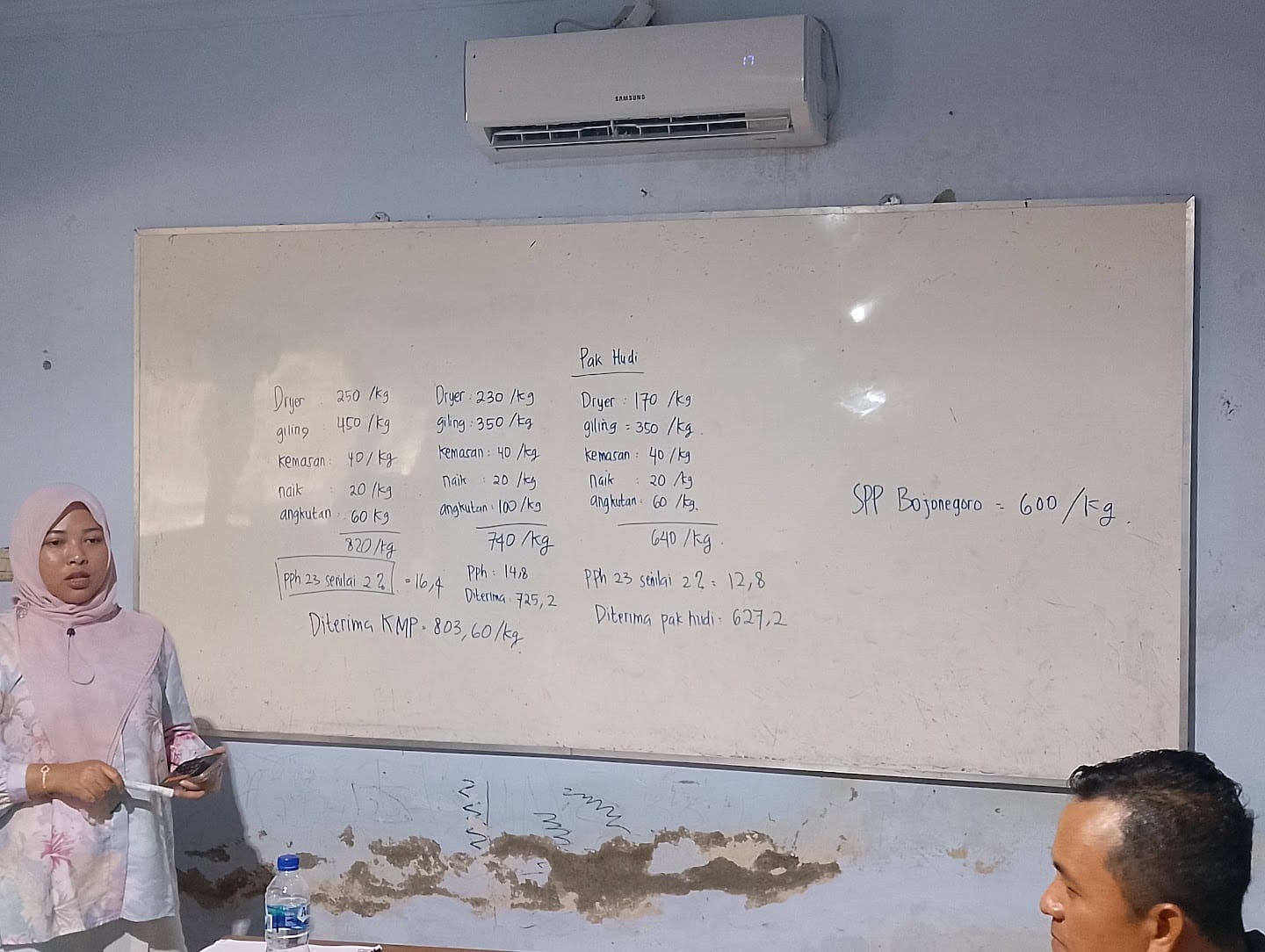 Rapat KMP Santri Bersama BULOG Bahas Penyerapan Gabah Sesuai HPP Bapanas